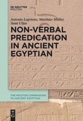 Cover: Non-Verbal Predication in Ancient Egyptian - De Gruyter Mouton
