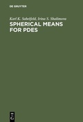 Cover: Spherical Means for PDEs - De Gruyter