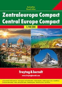 Abbildung von: Zentraleuropa Compact, Autoatlas 1:700.000 - Freytag-Berndt und ARTARIA