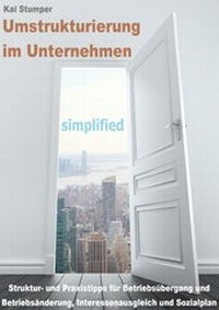 Abbildung von: Reihe "Simplified" juristische Ratgeber / Umstrukturierung im Unternehmen - simplified - epubli