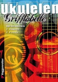Abbildung von: Grifftabelle für Ukulele - Voggenreiter Verlag