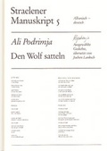 Cover: Den Wolf satteln - straelener manuskripte