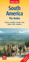 Cover: Nelles Map Landkarte South America: The Andes - KOMPASS freytag und berndt