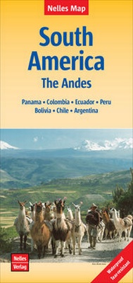 Abbildung von: Nelles Map Landkarte South America: The Andes - Freytag-Berndt und ARTARIA