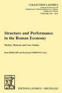 Enlarge image Cover: Structure and Performance in the Roman Economy - Peeters Publishers