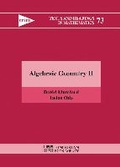 Cover: Algebraic Geometry II - Hindustan Book Agency