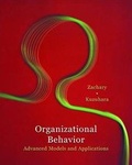 Cover: Org Behavior Adv Model App - South-Western