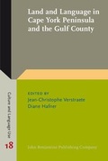 Cover: Land and Language in Cape York Peninsula and the Gulf Country - John Benjamins Publishing Company