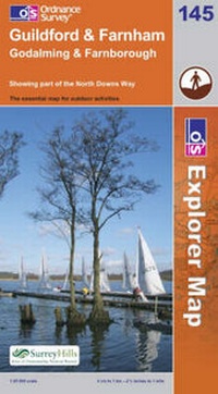 Abbildung von: Guildford and Farnham - Ordnance Survey