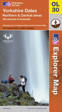 Abbildung von: Yorkshire Dales - Northern & Central Areas - Ordnance Survey