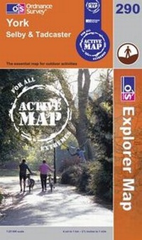 Abbildung von: York, Selby and Tadcaster - Ordnance Survey