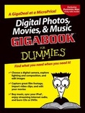 Cover: Digital Photos, Movies, & Music Gigabook For Dummies - Wiley