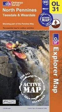 Abbildung von: North Pennines - Ordnance Survey