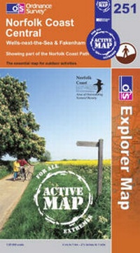 Abbildung von: Norfolk Coast Central - Ordnance Survey