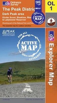 Abbildung von: The Peak District - Dark Peak Area - Ordnance Survey