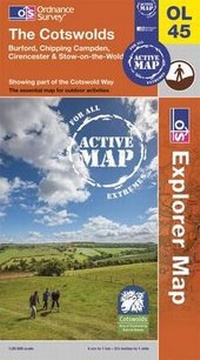 Abbildung von: The Cotswolds - Ordnance Survey