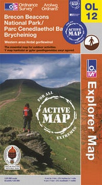 Abbildung von: Brecon Beacons National Park - Western & Central Areas - Ordnance Survey