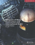 Cover: Weapons of Mass Destruction and International Order - Routledge
