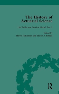 Enlarge image Cover: The History of Actuarial Science Vol II - Routledge