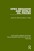 Cover: OPEC Behaviour and World Oil Prices - Routledge