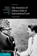 Cover: The Doctrine of Odious Debt in International Law - Cambridge University Press