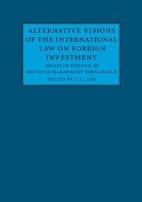 Abbildung von: Alternative Visions of the International Law on Foreign Investment - Cambridge University Press