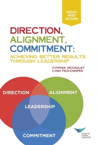 Enlarge image Cover: Commitment Direction, Alignment - Center for Creative Leadership