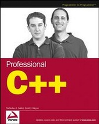 Enlarge image Cover: Professional C++ - Hungry Minds Inc,U.S.