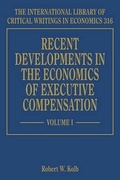 Cover: Recent Developments in the Economics of Executive Compensation - Edward Elgar Publishing
