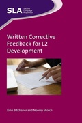 Cover: Written Corrective Feedback for L2 Development - Multilingual Matters