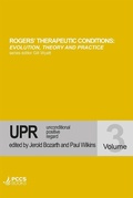 Cover: Unconditional Positive Regard - PCCS Books