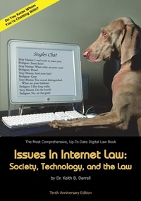 Abbildung von: Issues in Internet Law - Amber Book Company