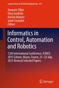 Cover: Informatics in Control, Automation and Robotics - Springer
