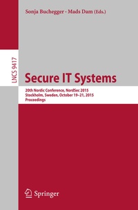 Abbildung von: Secure IT Systems - Springer