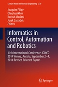 Cover: Informatics in Control, Automation and Robotics - Springer