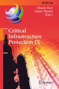 Cover: Critical Infrastructure Protection IX - Springer