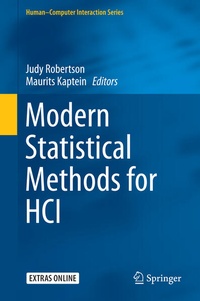 Enlarge image Cover: Modern Statistical Methods for HCI - Springer