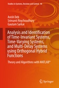 Cover: Analysis and Identification of Time-Invariant Systems, Time-Varying Systems, and Multi-Delay Systems using Orthogonal Hybrid Functions - Springer