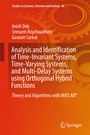 Cover: Analysis and Identification of Time-Invariant Systems, Time-Varying Systems, and Multi-Delay Systems using Orthogonal Hybrid Functions - Springer