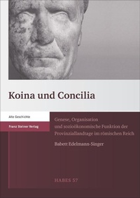 Enlarge image Cover: Koina und Concilia - Franz Steiner Verlag