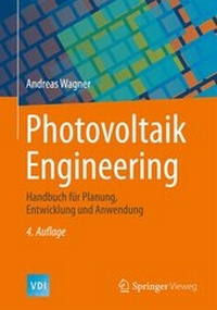 Enlarge image Cover: Photovoltaik Engineering - Springer Vieweg