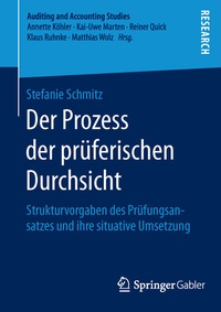 Abbildung von: Der Prozess der prüferischen Durchsicht - Springer Gabler