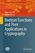 Cover: Boolean Functions and Their Applications in Cryptography - Springer