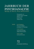 Cover: Jahrbuch der Psychoanalyse / Band 72: Liebe - frommann-holzboog