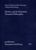 Cover: Herder und die Klassische Deutsche Philosophie - frommann-holzboog