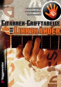 Abbildung von: GRIFFTABELLE FÜR LINKSHÄNDER - Voggenreiter Verlag