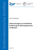 Cover: Untersuchungen zur konduktiven Erw&auml;rmung f&uuml;r Warmzugversuche an Blechen - Shaker
