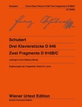 Cover: Drei Klavierstuecke D 946 - Universal Edition AG