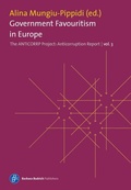 Cover: Government Favouritism in Europe - Verlag Barbara Budrich