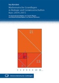 Cover: Mathematische Grundlagen in Biologie und Geowissenschaften - Universit&auml;tsverlag G&ouml;ttingen